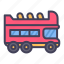 transport, transportation, vehicle, bus, passager, double, decker 