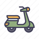 transport, transportation, vehicle, scooter, motorcycle