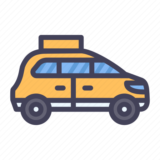 Transport, transportation, vehicle, taxi, passanger, cab icon - Download on Iconfinder