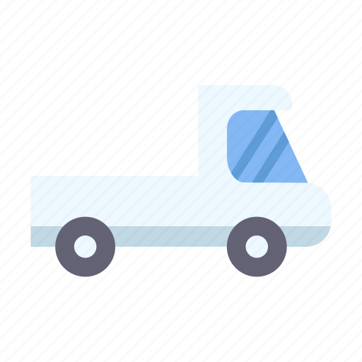 Transport, transportation, vehicle, truck, pickup icon - Download on Iconfinder
