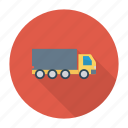 auto, long, trailer, transport, transportation, travel, vehicle
