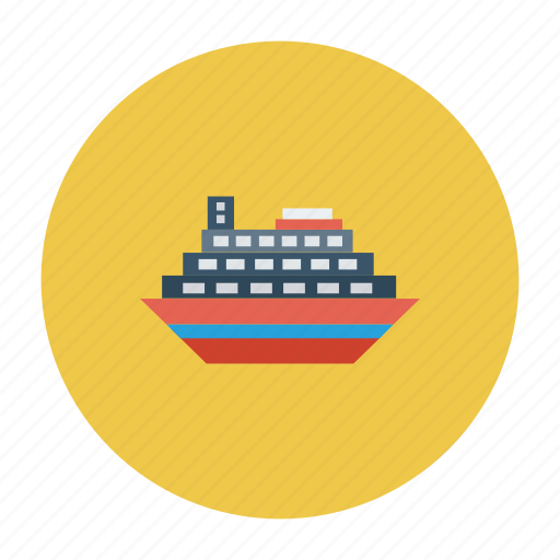 Auto, cargo, passenger, ship, transport, travel, vehicle icon - Download on Iconfinder