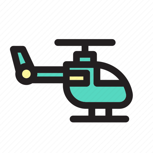Helicopter, aircraft, flight, plane, airplane, transportation icon - Download on Iconfinder