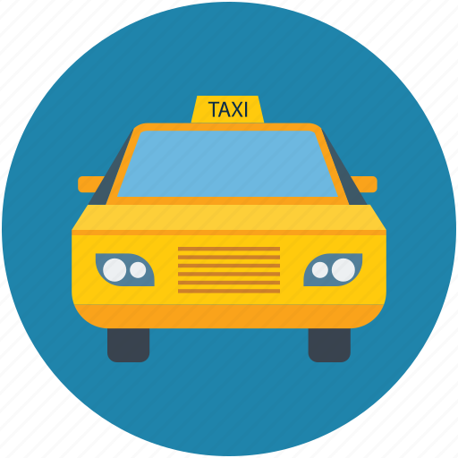 Automobile, cab, taxi, taxicab, tourist car icon - Download on Iconfinder