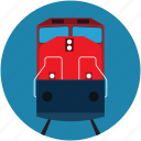diesel engine, locomotive, swiss train, train engine
