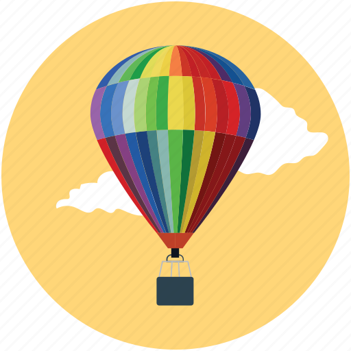 Airplay, airship, flying, flying machine, hot air balloon, travel icon - Download on Iconfinder