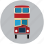 autobus, bus, double decker, double decker bus, transport, vehicle 
