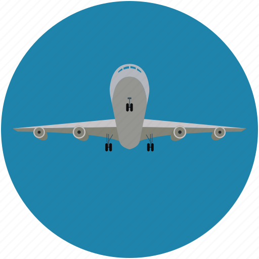 Airbus, airliner, airplane, flying vehicle, jet, plane icon - Download on Iconfinder