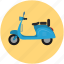 motorscooter, scooter, travel, vespa 