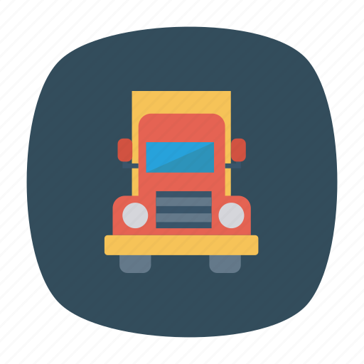 Auto, heavy, trailer, transport, transportation, travel, vehicle icon - Download on Iconfinder
