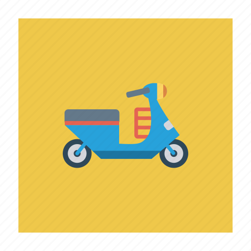 Auto, scooter, transport, transportation, travel, vehicle, vespa icon - Download on Iconfinder