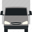 car, delivery, flat, transportation, truck, van, vehicle