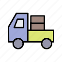 carrier, truck, van
