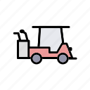 transport, golf car, golf cart