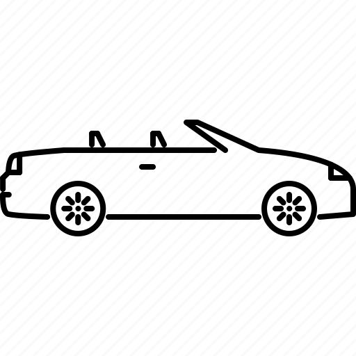 Cabriolet, car, machine, movement, transport, transportation icon - Download on Iconfinder