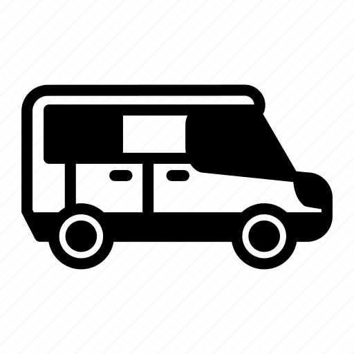 Transport, transportation, vehicle, van, passanger icon - Download on Iconfinder