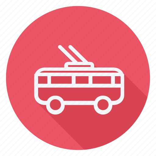 Auto, automation, car, transport, transportation, vehicle, trolleybus icon - Download on Iconfinder