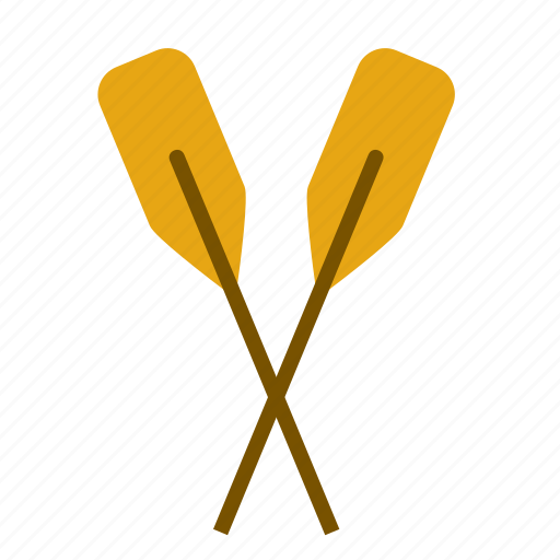 Transport, travel, boat, oar, oars, rowing icon - Download on Iconfinder
