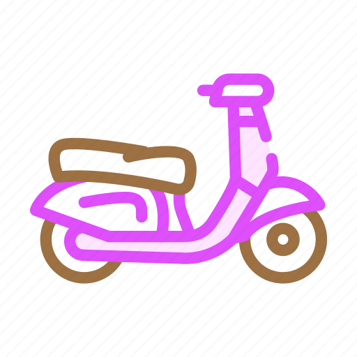 Scooter, vehicle, transport, flying, balloon, aircraft icon - Download on Iconfinder
