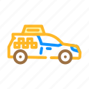 taxi, car, transport, vehicle, flying, balloon