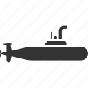military submarine, navy, underwater, periscope, ship, transport, vessel