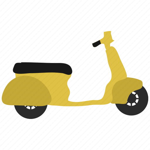 Moped, scooter, transport, vehicle icon - Download on Iconfinder