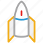 rocket, space, spaceship, transport 