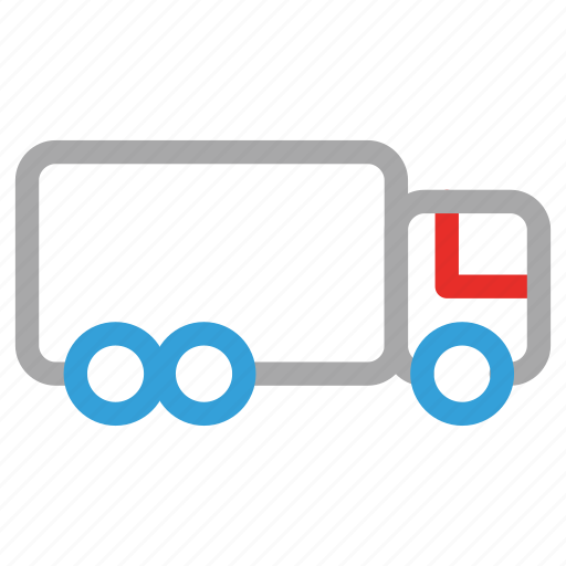 Delivery truck, logistic, shipping, transport icon - Download on Iconfinder