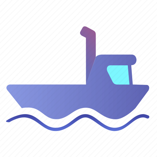 Ship, transport, tug, boat icon - Download on Iconfinder