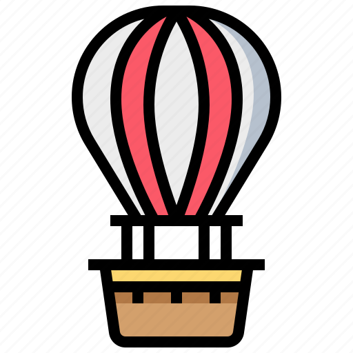 Balloon, transport, transportation, vehicle icon - Download on Iconfinder