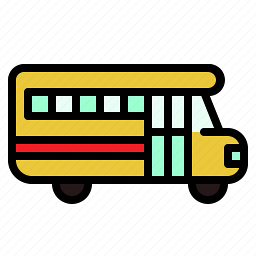 Bus, school, transport, transportation icon - Download on Iconfinder