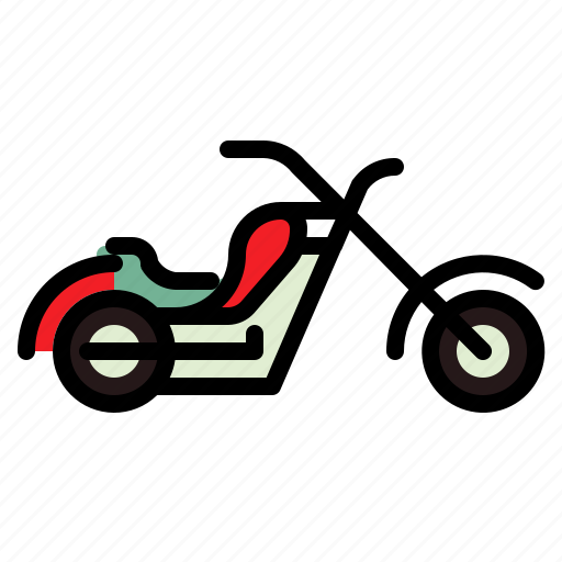Bike, chopper, motor, motorbike, motorcycle, sports, transport icon - Download on Iconfinder