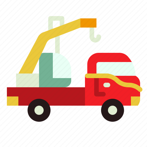 Crane, transport, truck, vehicle icon - Download on Iconfinder