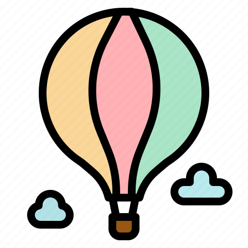 Air, balloon, hot, transportation, travel icon - Download on Iconfinder