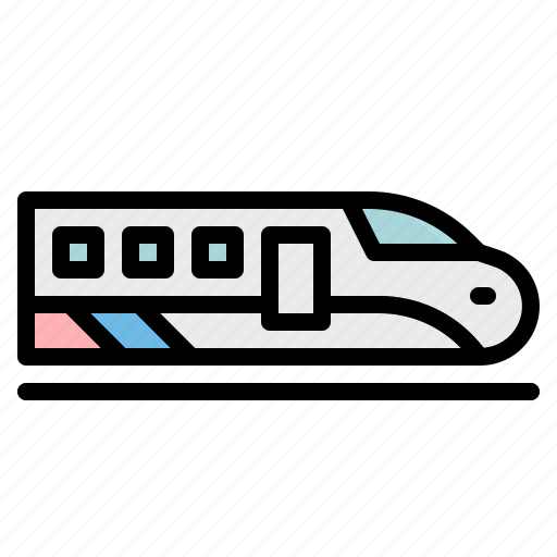 High, speed, train, transport, transportation icon - Download on Iconfinder