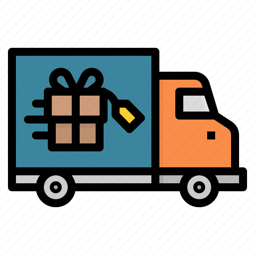 Delivery, logistics, shipping, transport, truck icon - Download on Iconfinder