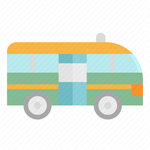 Automobile, minibus, public, transport, transportation icon - Download on Iconfinder