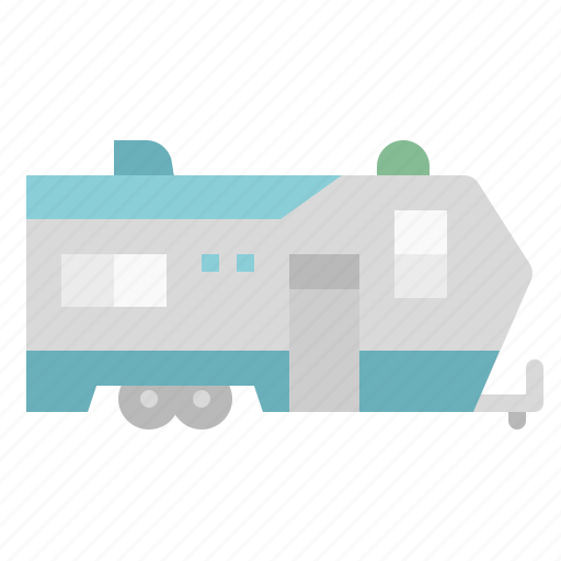 Camping, caravan, trailer, transport, transportation icon - Download on Iconfinder