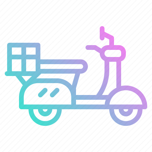 Motorbike, motorcycle, ransport, scooter, vespa icon - Download on Iconfinder