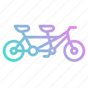 bicycle, romantic, sport, tandem, transport