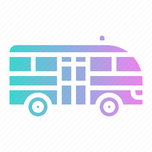 Automobile, minibus, public, transport, transportation icon - Download on Iconfinder