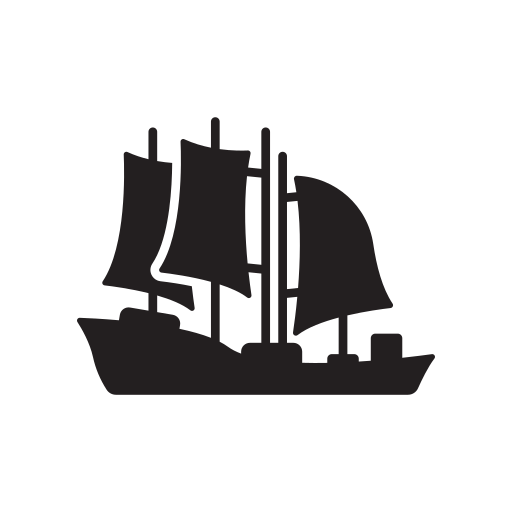 Boat, sail, schooner, ship, transport, water, yacht icon - Free download
