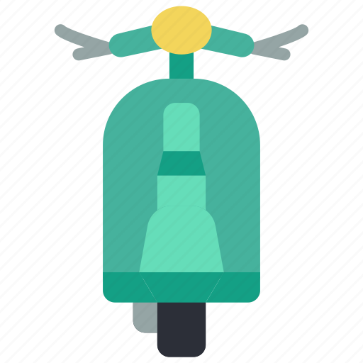 Moped, motor, transportation, vehicle icon - Download on Iconfinder