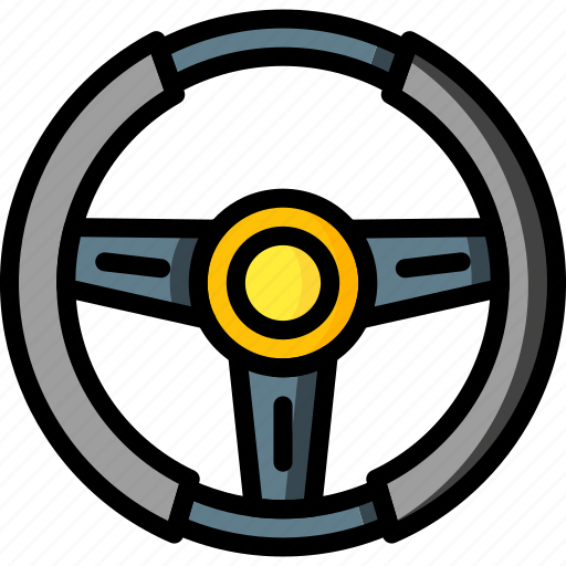 Car, carparts, motor, steering, transportation, vehicle, wheel icon - Download on Iconfinder