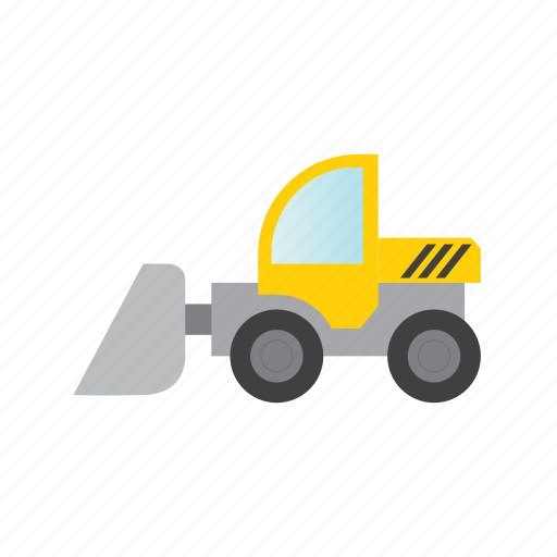 Excavator, transport, construct, constructer, traffic, vehicle icon - Download on Iconfinder