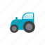 tractor, transport, barn, vehicle 
