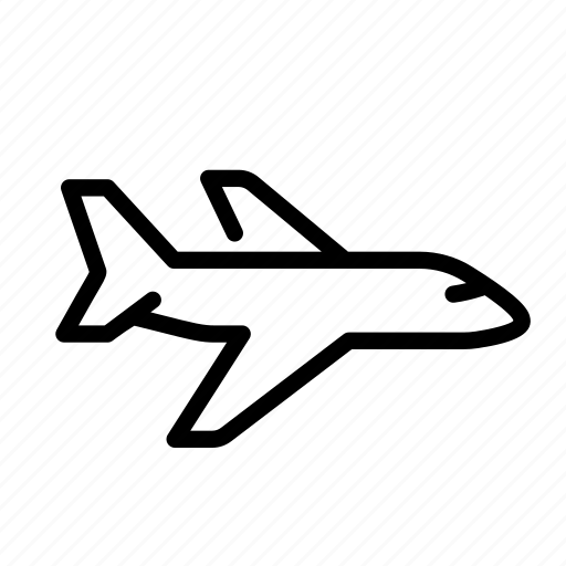 Aircraft, airplane, airport, flight, plane, transportation, travel icon - Download on Iconfinder