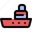 boat, sea, ship, transport, transportation, travel, vehicle 