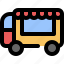 auto, cooking, food, transport, transportation, truck, vehicle 