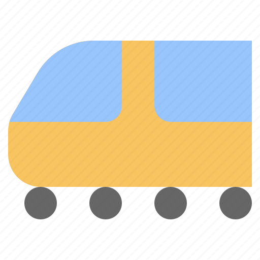 Metro, railway, subway, train, transport, transportation, vehicle icon - Download on Iconfinder